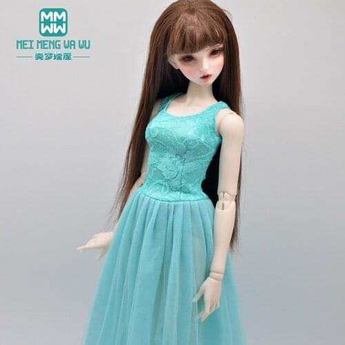 Fits 58-60cm 1/3 DD SD BJD Dolls clothes toys Ball Jointed Doll Fashion Candy color wedding dress Girls gift