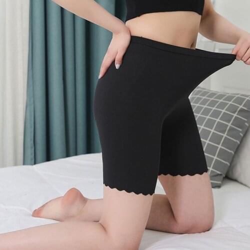 Women Safety Shorts Seamless Pants Nylon High Waist Panties Seamless Anti Emptied Boyshorts Pants Girls Underwear Slimming