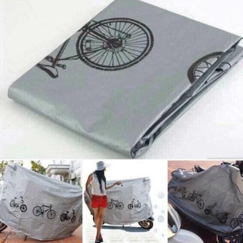 Fold Waterproof Bike Rain Cover Anti-Dust Bicycle Tarp Outdoor UV Protector MTB Bike Case Rain Dustproof Cover for Motorcycle