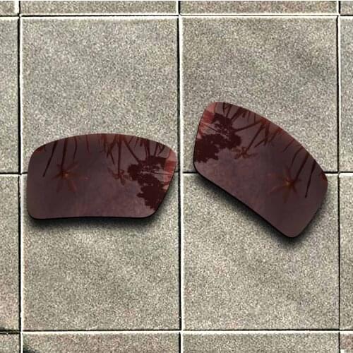 Bronze Brown Polarized Sunglasses Replacement Lens for-Oakley DOUBLE EDGE Frame 100% UV Protection Good Fitness