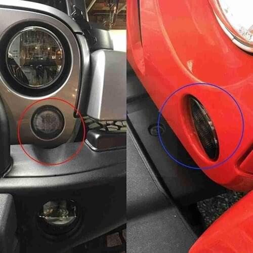 LED Turn Signal+ Side Marker Light Smoked Lens JK For Jeep Wrangler 07-17 D3F7