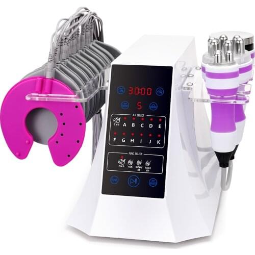 Unoisetion 40KHz Cavitation Cellilute Reduction Facial Radiofrequency Home Use Devices Beauty Health