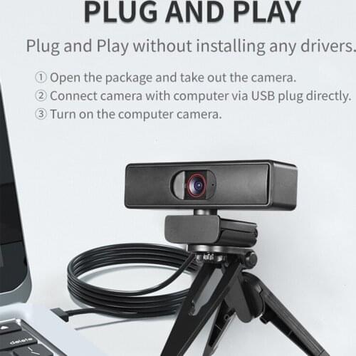 Webcam Video Conference Camera USB HD 1080P Webcam With Microphone Rotatable Computer webcam