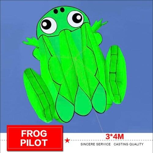 Kite 12sq.m Frog pilot pendant traction kite