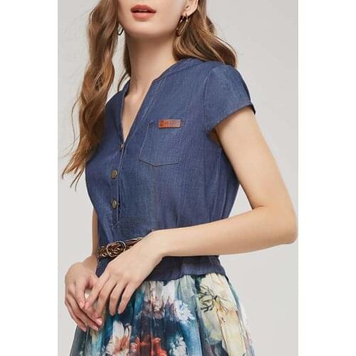WE.FINE Fashion Denim Dresses