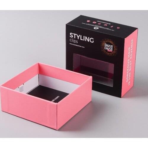 Custom Silver Stamping Design Extravagant Round Cardboard Box For Cosmetic Perfume Bottle Packaging ---DH12349