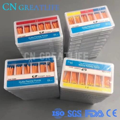 10box Dental Gutta Percha Points F1 F2 F3 F4 F5 Dental Material Supplier Gapadent