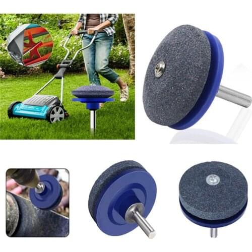 10pcs Professional Grinding Drill Sharpener Lawnmower Faster Rotary Drill Blade Sharpener Grinding Tool Garden Lawn Mower Parts