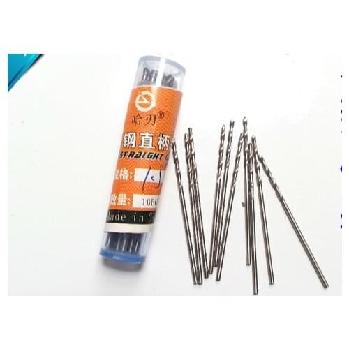 100PCS High Quality HSS straight shank twist drill 1.1mm walnut vajra bodhi Pearl beads punch tiny little bit