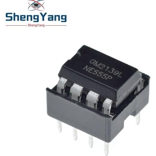 20Pcs , (10 Each) NE555 NE555P IC 555 Timer Programming Oscillator Chip & 8 Pin DIP Sockets