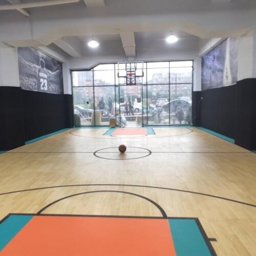 Beable Portable Sport Wooden Kids Indoor Basketball Court Covering Sports Flooring