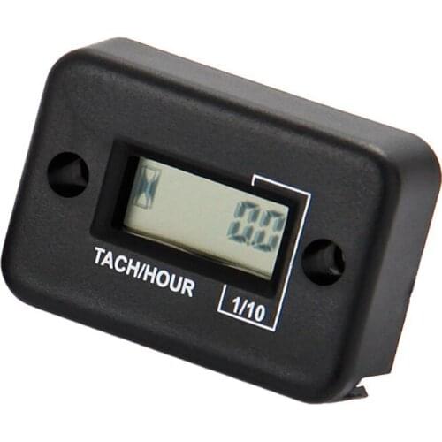 Free Shipping Waterproof Moto Counter Tachometer RPM Meter Motor Glider Snowmobile