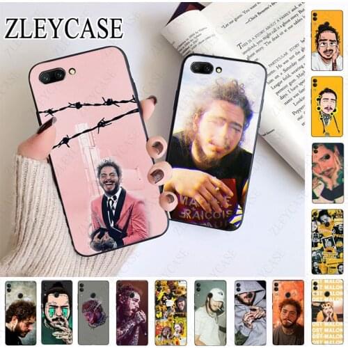 Post Malone Soft Phone Case For huawei honor 10 10i 10lite 8c 8A 8X 9 9A 9lite 20 20s 20i 20lite mate20 Mobile Cases