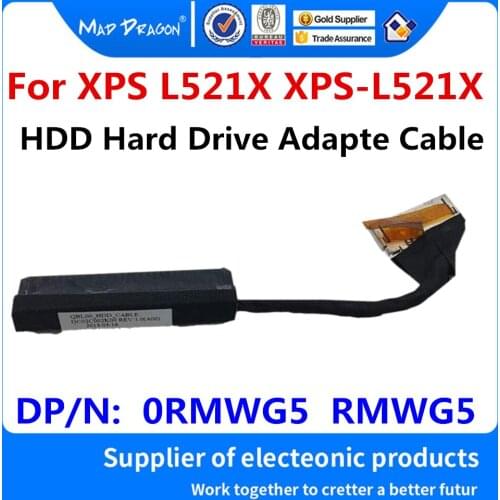 HDD Connector Flex Cable For Dell XPS L521X QBL00 laptop Hard Drive SSD wire P/N 0RMWG5 RMWG5 DC02C002K00