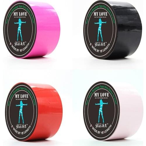 Sex Binding Belt Environmental Friendly Non-toxic Electrostatic Rubber Tape sex Chastity Sm Games Men Women Couple Gay Lesbians