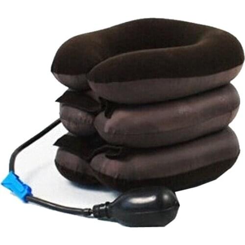 Inflatable Neck Cervical Vertebra Traction Soft Neck Tractor For Headache Head Back Shoulder Neck Pain Relieve Health Care