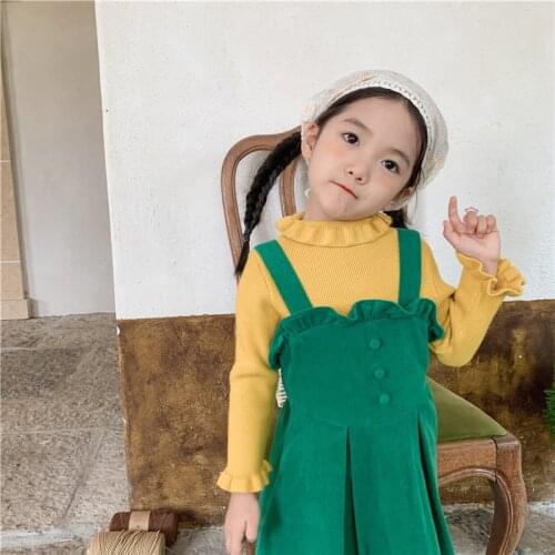 Girl Dress Kids Baby Gown 2021 Fashion Spring Autumn Toddler School Uniform Dresses Christmas Cotton Children Clothing