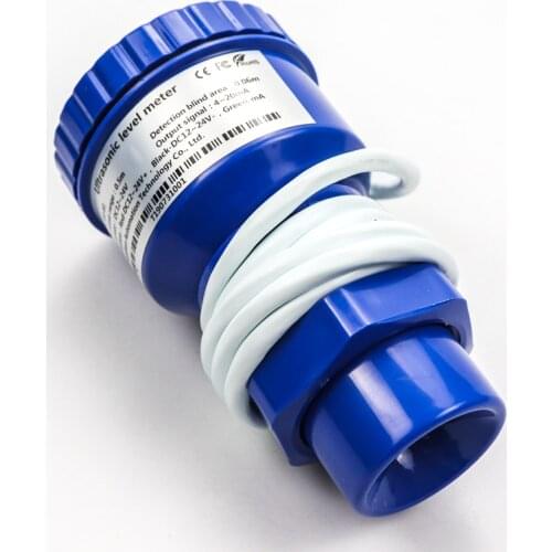 Water Tank Ultrasonic Liquid Level Transmitter Ultrasonic Level Sensor for Solid