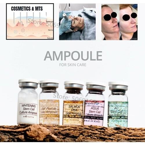 Stayve 8ml Ampoule BB Cream Glow Korean Meso Starter kit Shade Brightening Foundation Acne Healing Sream Microneedle Treatment