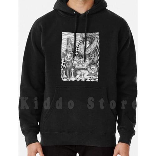 Margaritas Retinue ( Artist Eva Barro ) Hoodie Long Sleeve Precious Princess Dreams Mystery Serenity