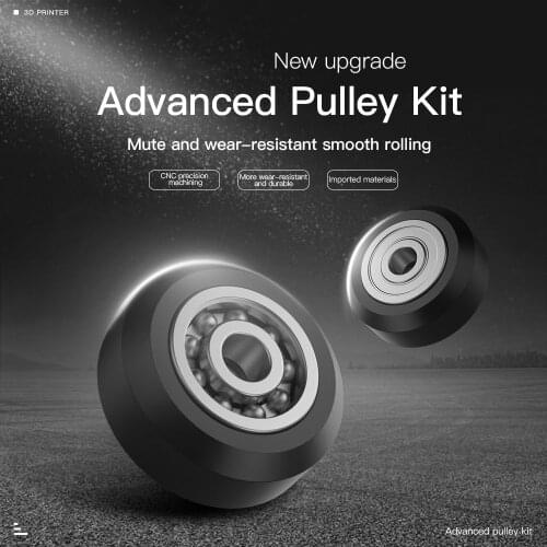 V Slot Wheel 3D Printer Accessories Plastic Bearing Pulley High Quality POM Round Gear For Printer 3D