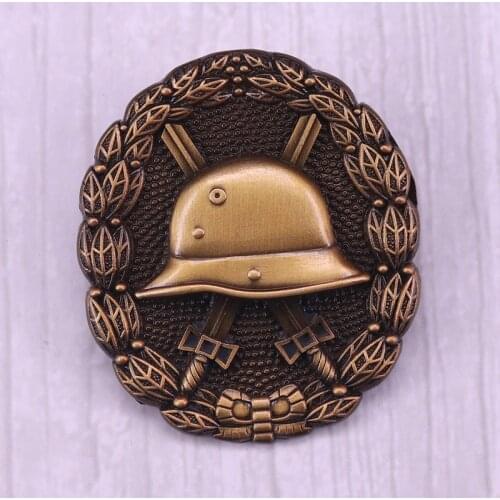 World War I German Pin Wound Badge Medal Battle Veteran ww2 US Army Soldier Real Estate Award