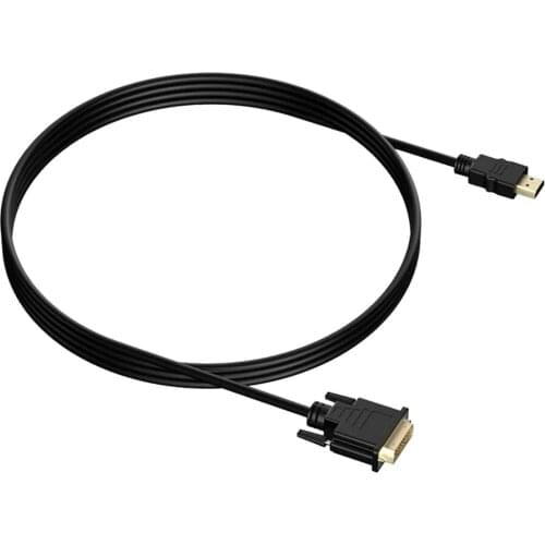 1.5M Ultra-fine Line HDMI-compatible to DVI DVI To HDMI-compatible FULL HD High Speed Cable Support 720P/1080i /1080P FULL HD