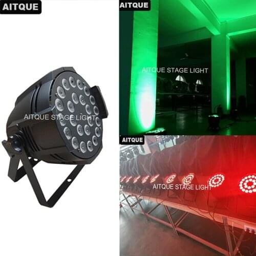 2pcs led stage light par led 24x15w par 64 led light rgbwa 5in1 led par lights