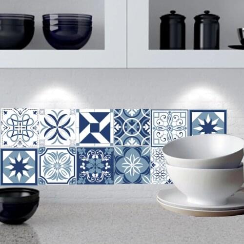 20x100cm Waterproof Wall sticker Retro bathroom tile stickers Removable kitchen Wall Stickers DIY Poster Stickers muurstickers