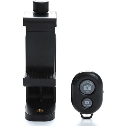 360 Degree Mobile Phone Clip Compatible With All 1/4 Screw Cellphone Holder