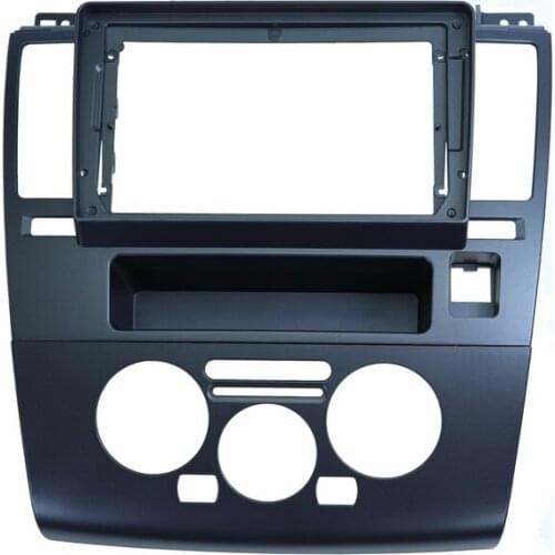 Car Fascias Navigation Frame Dash Kit For 9" Universal Android Multimedia Player For Nissan Tiida 2005 2006 2007 2008 2009 2010