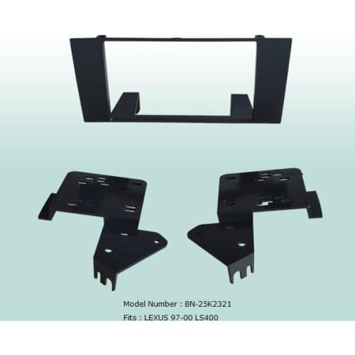 AHHDMCL Car Fascias Stereo Radio Audio Panel Navigation Frame Dash Kit For Lexus LS400 1997 1998 1999 2000
