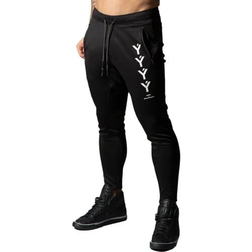 Men Pants Pantalon Homme Streetwear Jogger Fitness Bodybuilding Pants Pantalones Hombre Sweatpants Trousers Pencil Pants Regular