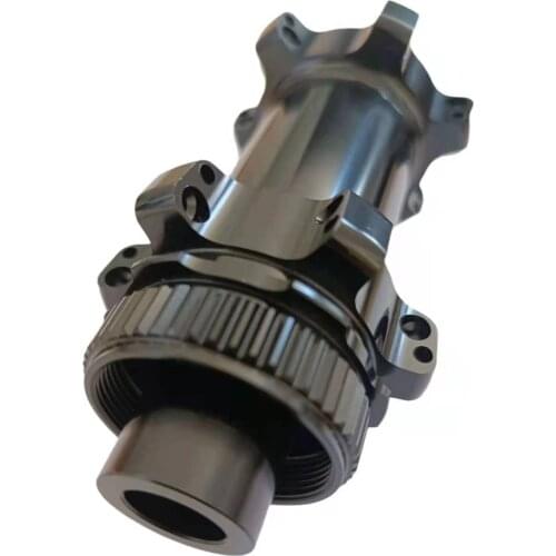 Road Bicycle Hub Aluminum Alloy 24 Hole Center Lock Disc Road Bike Hub 6 Pawls Shimano 8-11 Speed Straight Pull Hub