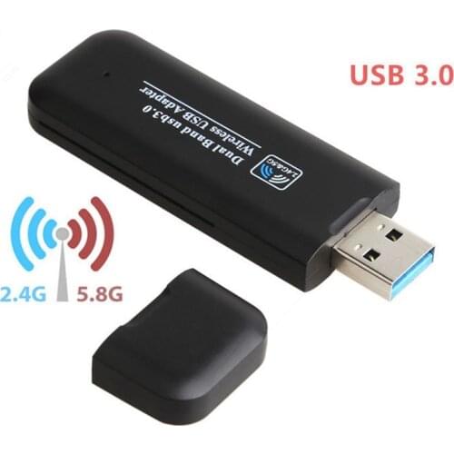 Dual Band 802.11AC USB 3.0 AC 1200Mbps 2.4Ghz 5GHz WiFi Lan Dongle Wireless-AC 1200M WIFI USB Wlan Adapter