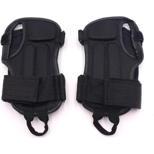 Brand NEW 1 Pair Adjustable Brace Wrist Support Pads EVA Skiing Hand Protection Sport Sprain Wristbands