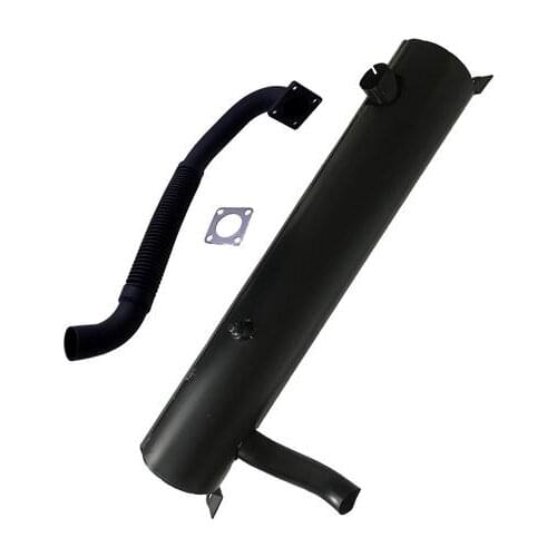 Muffler and Pipe with Gasket 7100840 6701151 Fit for Bobcat Skid Steer Loader 751 753 763 773 7753 S130 S150 S160 S185 T140