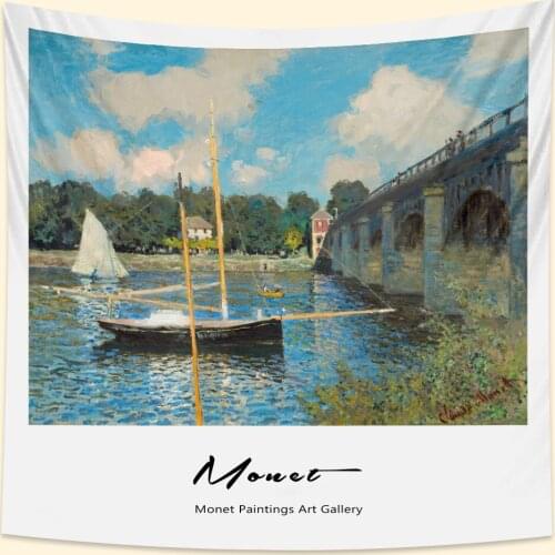 Nordic style oil painting tapestry wall hanging home art decoration tapestry Bohemian decoration bedroom wall decoration