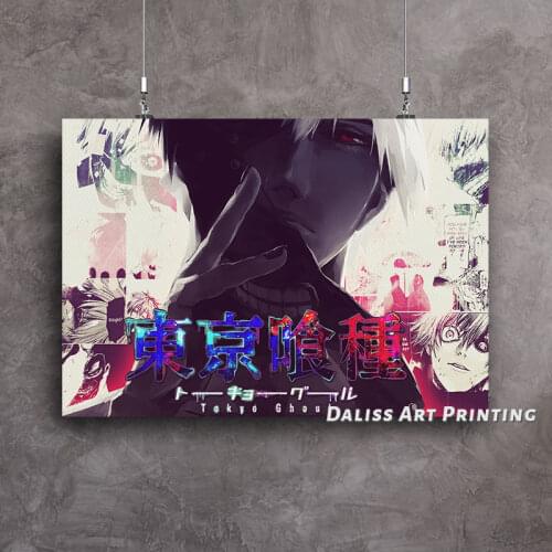 Canvas Anime Tokyo Ghoul Pictures Home Decoration Paintings Poster HD Prints Wall Art Modular Living Room Framed