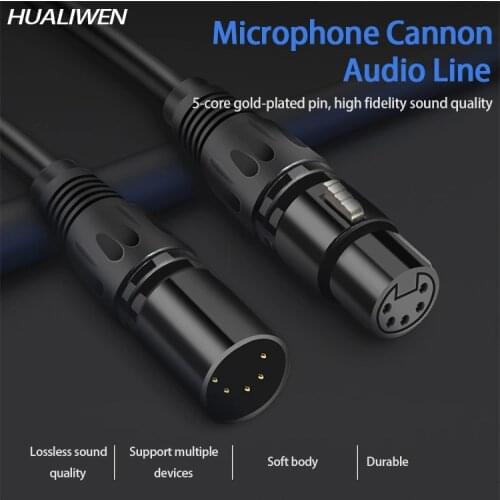 NOSYA Elite Core VRL5X5P5 VRL 5-Pin DMX 5 'Pro-Lighting Shielded Cables Free Shipping