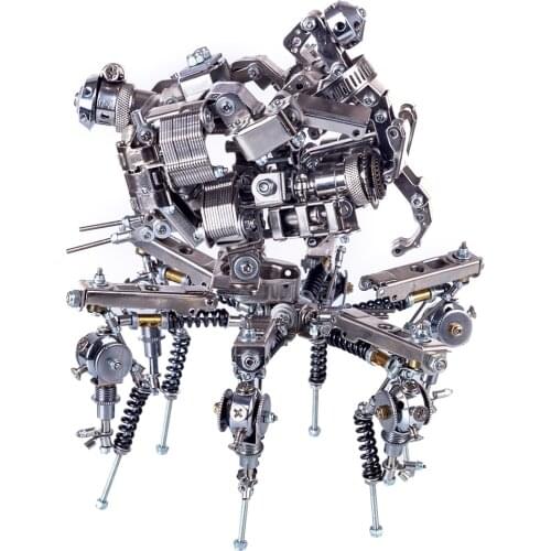 DIY Metal Mechanical Explorer 3D Assembly Puzzle Model Building Kit for Home Decor Stem Educational Gift For Over 14