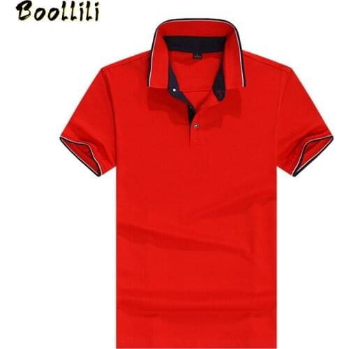 Fashion Breathable Brand New Summer 2020 Arrived Polo Shirts Short Sleeves Men Classic Design Solid Color S-3XL
