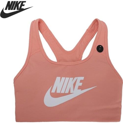 Original New Arrival NIKE AS NIKE SWOOSH FUTURA BRA Womens Sports Bras Sportswear