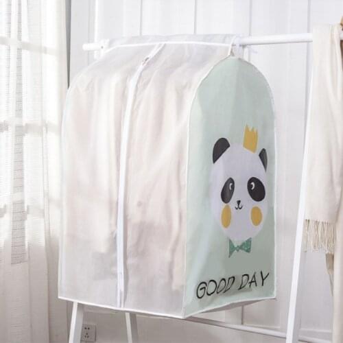 PEVA Three-dimensional Hanging Clothes Closet Coat Hanging Bag Clothing Dust Cover Clothes Cover Dust Cover Dust Bag