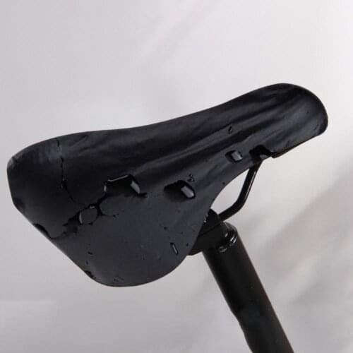 Dustproof Waterproof Bicycle Saddle Bike Seat Silicone Protective Cushion Rain Cover Reusable MTB Bicycle Rain Cover Dust Cover