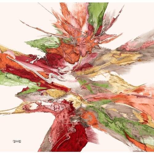 REYYAN SILK TEXTURED OYALIK WRITING PATTERN-14651-RENK-07