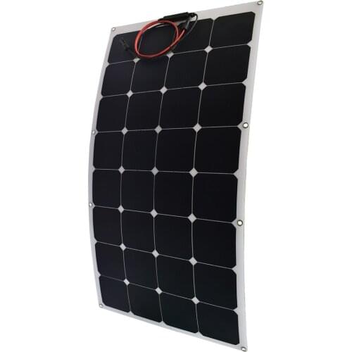 Super Power SUNPOWER Flexible Solar Panel 100W 32 Solar Cell 12V Battery Charge