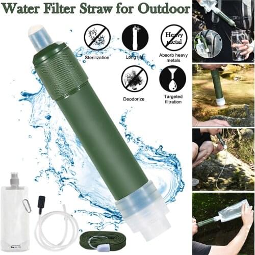 VIP Outdoor Water Filter Straw Water Filtration System Water Purifier for Lightweight compact emergency water filter system