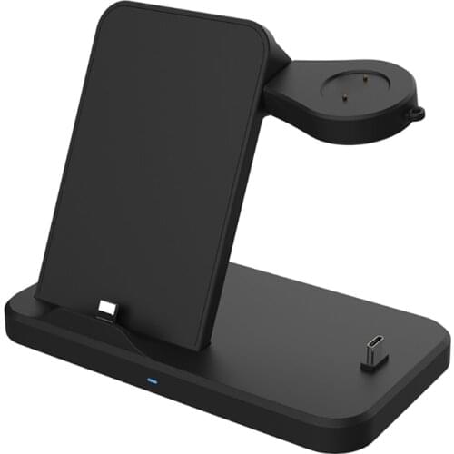Smart Watch 3In1 Charger Earbuds Charging Base For-HUAWEI Watch-GT/2/2e HONOR-Magic/-Magic 2/Dream Phone