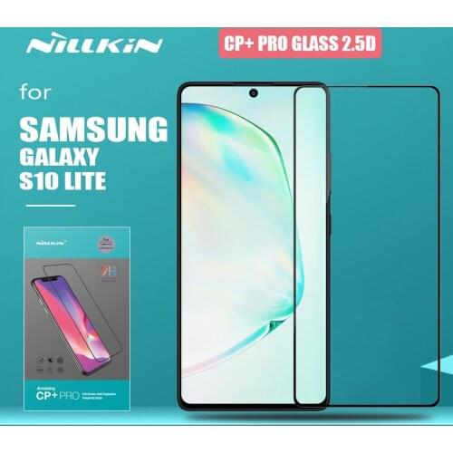 Nillkin for Samsung Galaxy S10 Lite Glass CP+PRO Full Cover Tempered Glass Anti-Scratch HD Screen Protector for Samsung S10 Lite